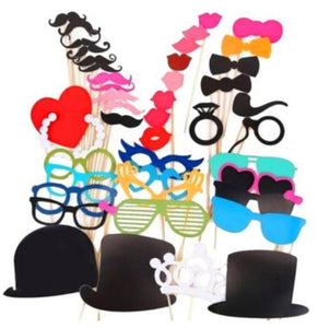 Photo Booth Props Wedding Decorations Photobooth props baby bridal shower Wedding Party Decoration photo booth MrMrsJust Married