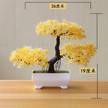 Load image into Gallery viewer, NEW Artificial Plants Bonsai Small Tree Pot Plants Fake Flowers Potted Ornaments For Home Decoration Hotel Garden Decor
